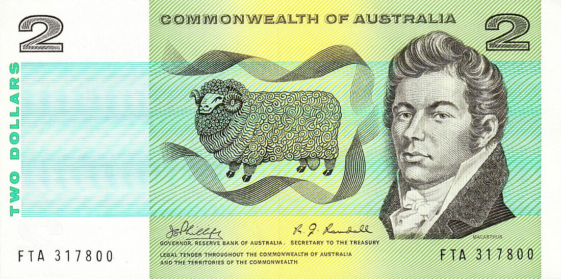 Australian two-dollar note