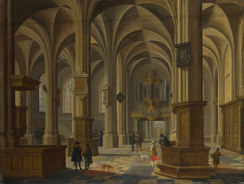 File:BASSEN Bartholomeus Interior of the Cunerakerk Rhenen.jpg