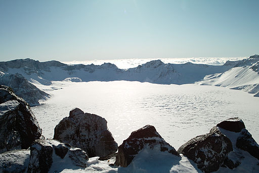 Baekdu Mountain Winter