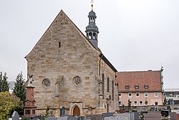 Bahnhofstraße 15, Kath. Friedhofskapelle St. Maria, Georg und Vitus Ebern 20191110 006