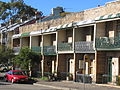 Sandstone-fronted terrace in Balmain, Sydney