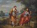 Balthasar Beschey (attr) Christus und die Samariterin am Brunnen.jpg