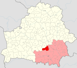 District d'Akjabrski - Localisation