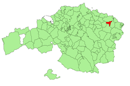 Gizaburuaga - Carte