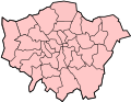 The boroughs of London
