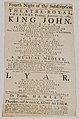 Bodleian Libraries, Playbill of Theatre Royal, Thursday evening, January 17, 1782, announcing King John &c..jpg