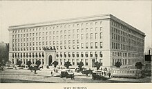 The YMCA Administration Building, 1914 Boston YMCA from 1914 course catalog (14760486756).jpg