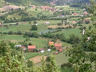 Boturovina Village in Raška District, Serbia