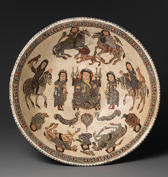 File:Bowl with Enthroned Figure and Horsemen (Late 12th, early 13th centuries, Iran).jpg