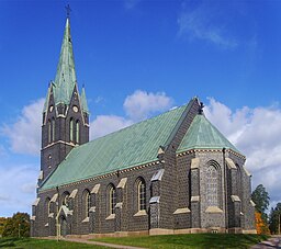 Boxholms kyrka i oktober 2008