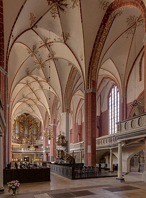 Interior of the Katharinenkirche