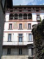 Vicolo al Castello 3, Brissago. "Palazzo Branca-Baccalà" et musée Leoncavallo.