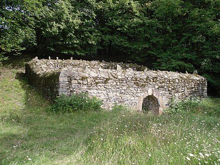 Burggebaeude Ruine