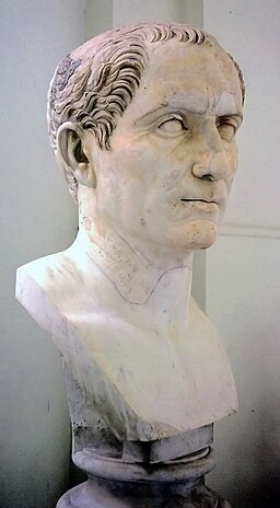 Bust of Gaius Iulius Caesar in Naples