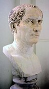 Gaius Iulius Caesar, tipo de retrato póstumo, Museu Nacional de Arqueologia, Nápoles