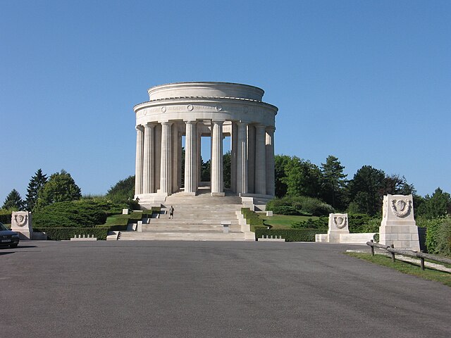 Amerikanescht Monument um Montsec