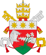 Escudo de armas del Papa Pío VI
