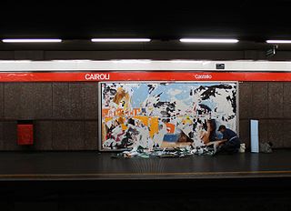 <span class="mw-page-title-main">Cairoli (Milan Metro)</span> Milan metro station