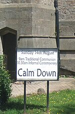 Thumbnail for File:Calm down - geograph.org.uk - 2558356.jpg