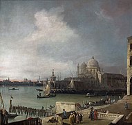La entrada al Gran Canal.Canaletto