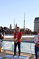 Deutsch: Kanusport bei den Olympischen Jugendspielen 2018; Tag 10, 16. Oktober 2018; Siegerehrung Mädchen Einer-Canadier-Slalom: Doriane Delassus (Frankreich, Gold) - Zola Lewandowski (Deutschland, Silber) - Emanuela Luknárová (Slowakei, Bronze) English: Canoeing at the 2018 Summer Youth Olympics at 16 October 2018 – Girls' C1 slalom Gold Medal Race: Doriane Delassus (France, gold) - Zola Lewandowski (Germany, silver) - Emanuela Luknárová (Slovakia, bronze)