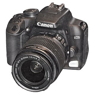 Canon EOS 1000D Digital SLR camera model