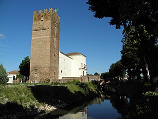 Arquà Polesine Comune in Veneto, Italy