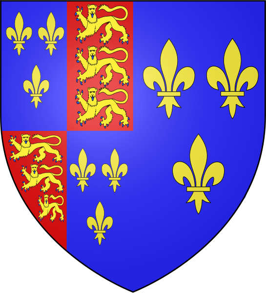 File:Catherine of Valois Arms.svg