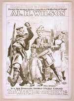 Thumbnail for File:Chas. H. Yale &amp; Sidney R. Ellis present the German dialect comedian and golden voiced singer, Al. H. Wilson in a new romantic German dialect comedy, The watch on the Rhine by Sidney R. LCCN2014636716.tif