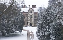 Chawton House in snow Chawton House 2.jpg