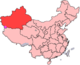 Le Xinjiang en Chine