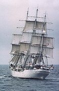 Full-rigged ship