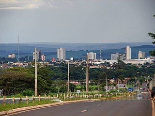 Jataí Place in Southwest Goiás Microregion, Brazil