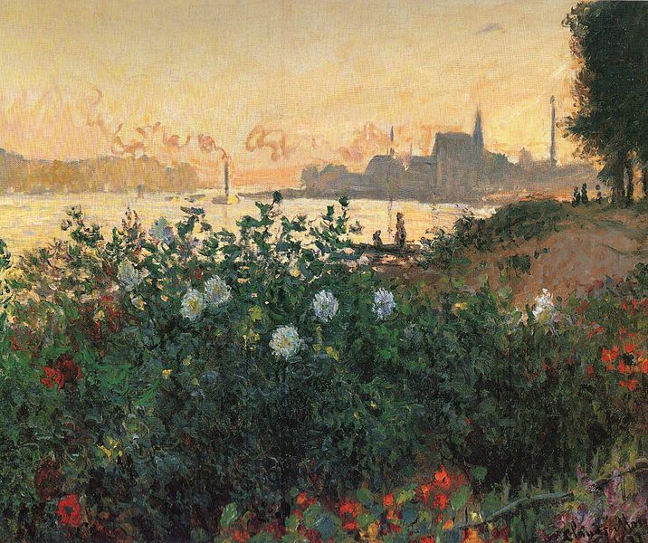 File:Claude Monet - Flowered Riverbank, Argenteuil.jpg