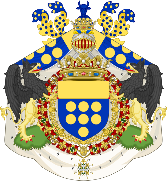 File:Coat of Arms of Alexandre-Guillaume de Melun, prince of Épinoy.svg