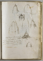 Leonardo da Vinci, Trivulziano Code, Studier til lanternen i Milano-katedralen