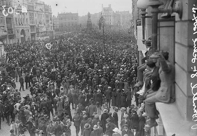 Funeral procession of Michael Collins, Dublin, 1922