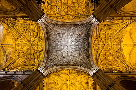 Crossing vault, Seville Cathedral