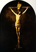 Crucifixion by Rembrandt (1631, S.Vincent du Mas-d'Agenais).jpg