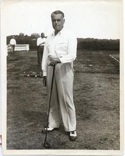 Cyril Tolley British amateur golf champion and briefly a Liberal Party politician