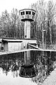 Dülmen, Kirchspiel, ehem. Sondermunitionslager Visbeck, Beobachtungsturm der US Army -- 2023 -- 6808 (bw).jpg