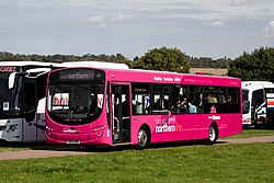 DX12OWB Transdev Yorkshire Team Pennine Great Northern Line 1715 Volvo B7RLE with Wright Eclipse 2 bodywork.jpg