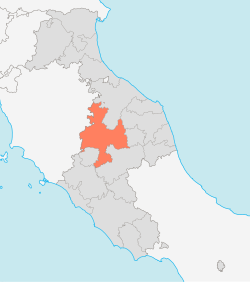 Delegația Perugia Location.svg