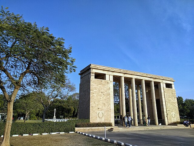 Das Delhi 1939–1945 War Memorial im Delhi Cantonment