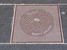 Arcand's star on Canada's Walk of Fame.