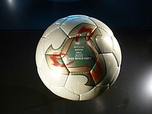 View of the match ball