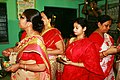Devi Baran and Sindur Khela during 2016 Durga puja in Kolkata 13