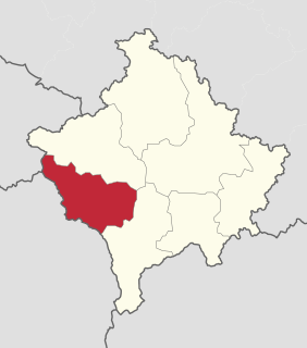 District of Gjakova District of Kosovo