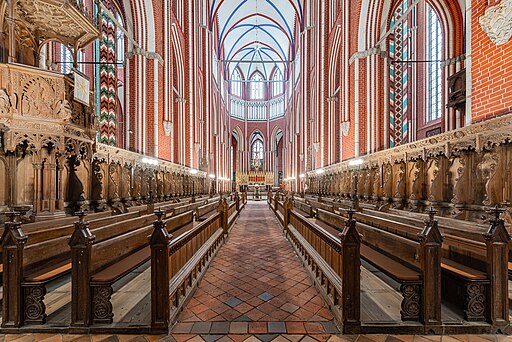 Doberaner Münster - Blick zum Hochaltar (ehem. Kandidat für das UNESCO-Welterbe in Mecklenburg-Vorpommern)