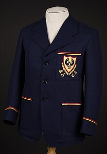 Don Bradman's South Australian team blazer. Don Bradman's South Australian team blazer (9463210582).jpg